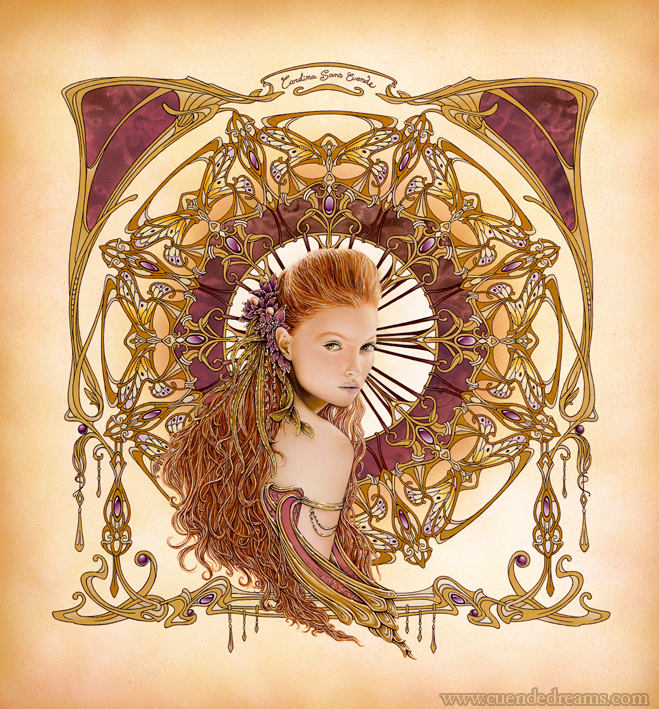 Art Nouveau Mujer